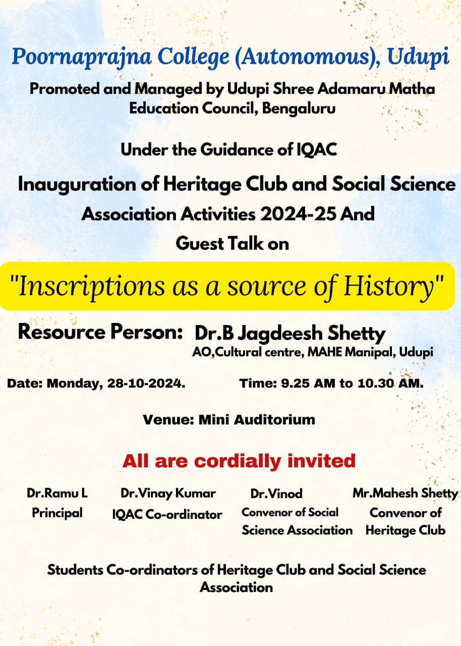 INSCRIPTIONS AS A SOURCE OF HISTORY