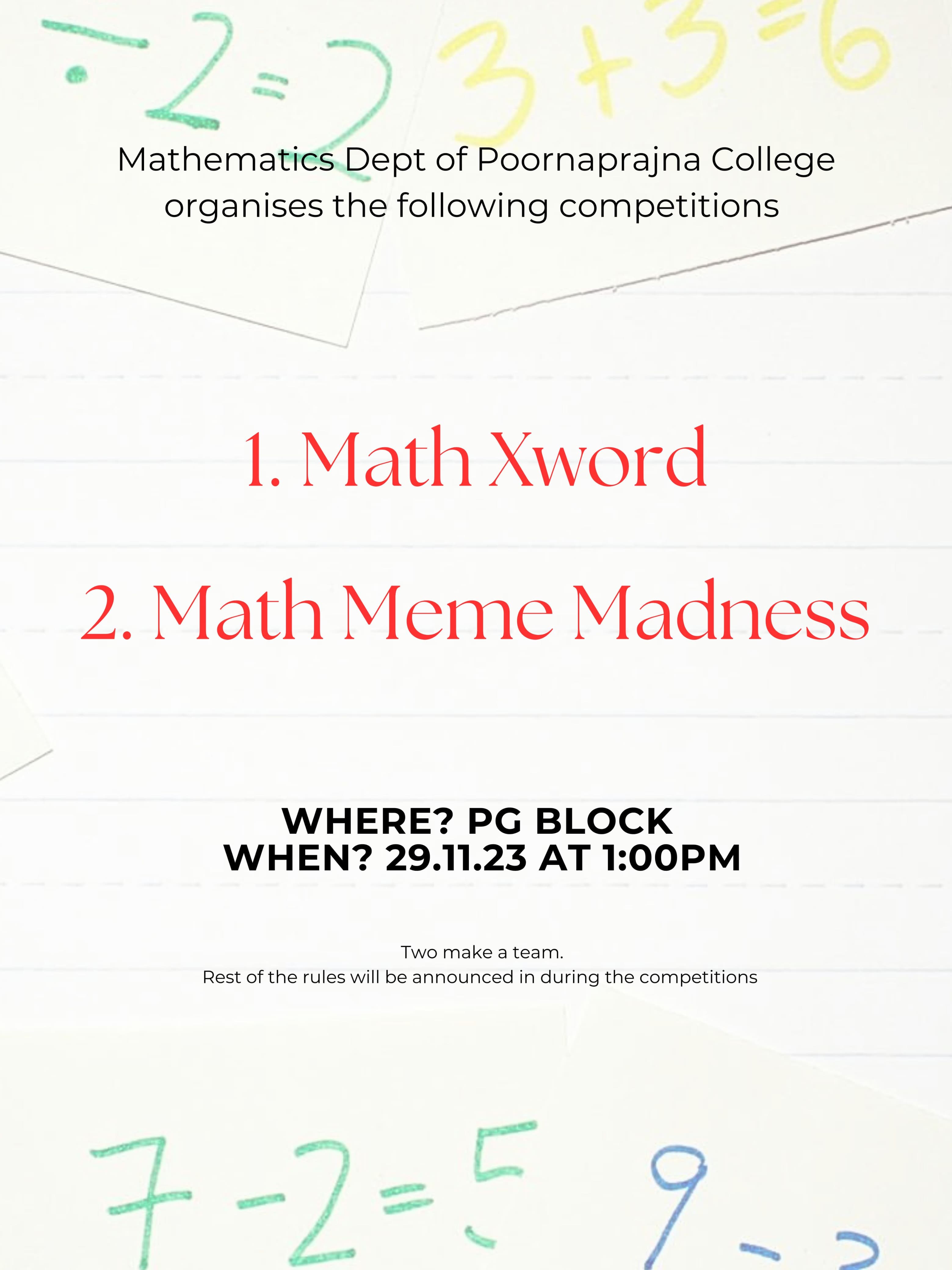 COMPETITIONS