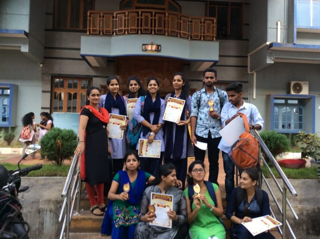 Winners in Inter Collegiate Compition 'KOUMUDI'