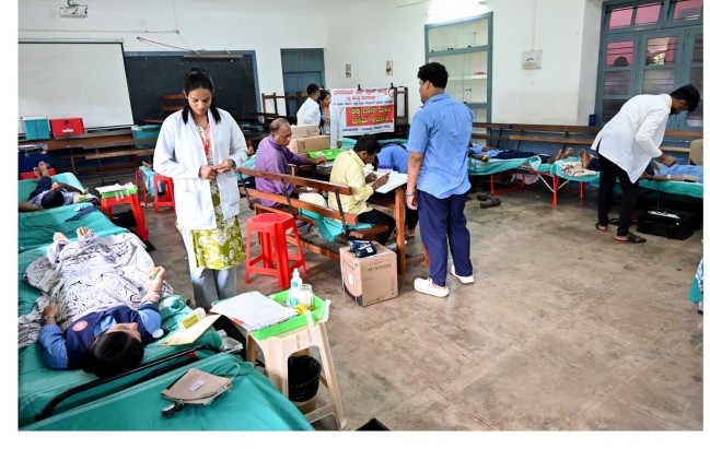 Blood donation camp