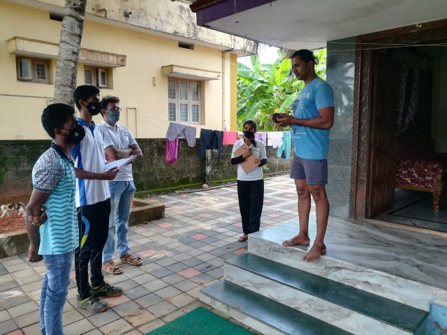 Environment day celebration by NSS Volunteers 