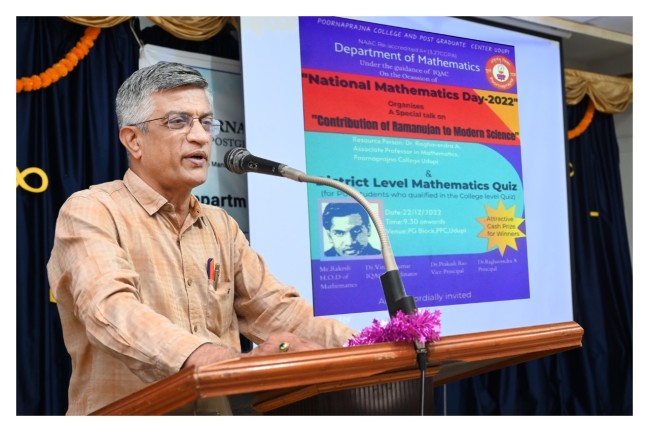 NATIONAL MATHEMATICS DAY-2022